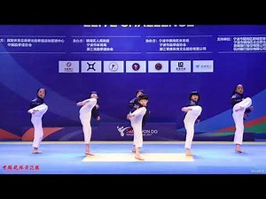 2017 Elite Challenge Taekwondo Dance，Junior 2nd，大众跆拳道 精英挑战赛 跆拳舞 少年组 亚军 浙江队 中国龙队示范团 歪歪 莫桢建