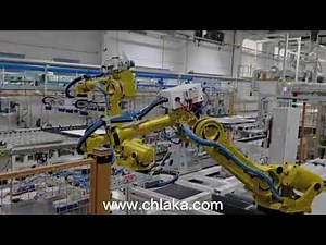 Battery cooling plate Automatic brazing production line