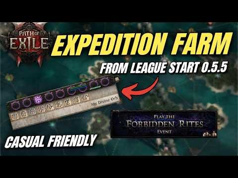 Expedition Farming Made Me Rich from League Start - 0.5.5 Path of Exile 2 Guide for Beginners