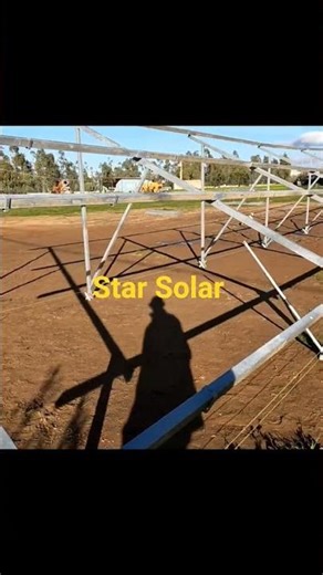 "Star Solar" Photovoltaic Panel Structure Assembly #photovoltaic