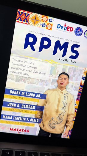 2024 RPMS Template for DepEd Teachers