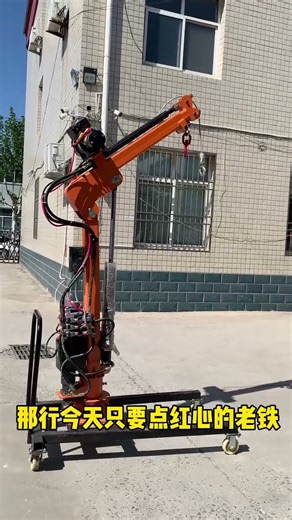 Electric Hydraulic Remote Control Cranes Boosting Efficiency.#lifter