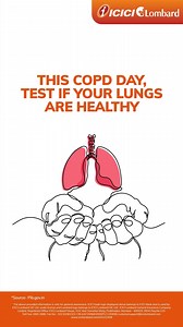 3.2K views · 47 reactions | This COPD Awareness Day, take a moment to check your lung health! Try this simple breath-holding test and see how you fare. If you struggled to hold your breath, do consult a healthcare professional. #ICICILombard #NibhayeVaade #COPDAwarenessDay | ICICI Lombard | Facebook