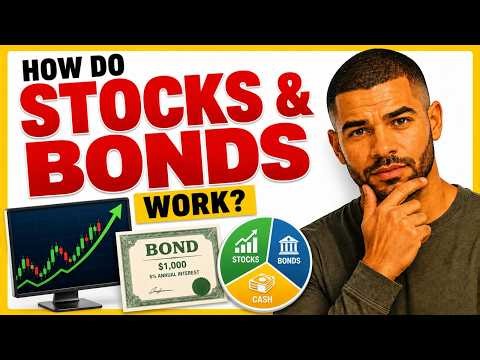 How Stocks and Bonds Actually Work (Simple Explanation)