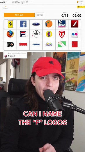 Can I Name the 'F' Logos? Sporcle Challenge