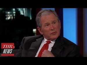 George W. Bush Can't Remember Whether He or 'SNL' Came Up With "Strategery" | THR News
