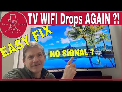 LG TV loses WIFI Connection | Quick Fix WIFI Signal Dropping Out - EASY