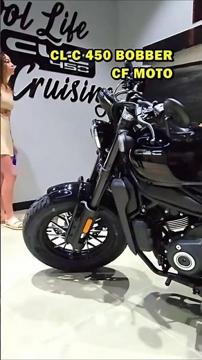CFMOTO 450CL-C Bobber: R$ 33,900 of pure style!