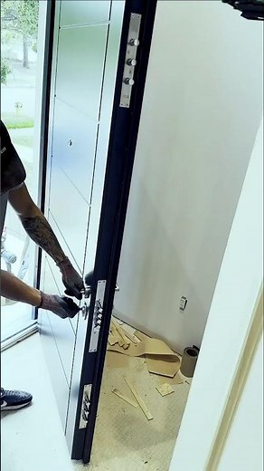 Steel Front Door With Transom — Armored and Custom-Built