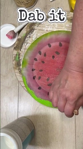 Dollar Tree + a Napkin = THIS?! 🍉 #dollartreediy