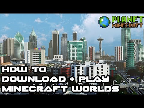 How to download/install Minecraft maps using Planet Minecraft