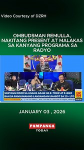 Ombudsman Jesus Crispin “Boying” Remulla appeared vibrant and energetic during a radio interview on Saturday, January 3, effectively debunking recent rumors regarding his health. The appearance was highlighted in a Facebook post by broadcaster Paolo De Andres Capino, who shared a photo with the official following their session. This public sighting follows Remulla’s own statement on Friday, January 2, in which he explicitly dismissed reports of his hospitalization as "fake news. Video Courtesy o