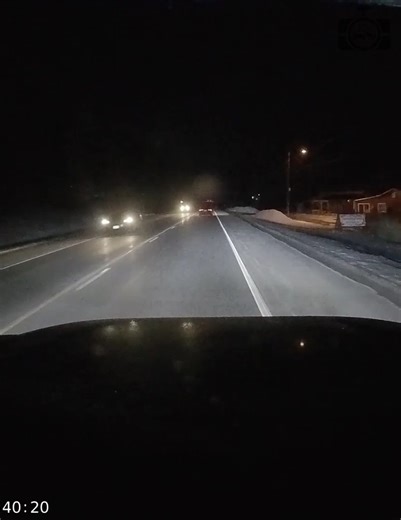 Speeding at night, almost a head-on collision with oncoming traffic. | Dashcam Lessons