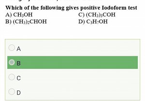 Which of the following gives positive Iodoform testA) \mathrm ... | Filo