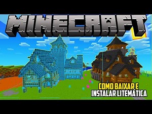 Como usar o Litemática | Tutorial do Minecraft 1.20+ #minecraft #tutorial #mods