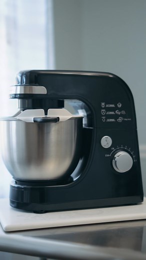 Meet your new favorite kitchen sidekick. Small enough to live on your counter, but strong enough to power through thick batters and bread dough. https://bit.ly/4oQJL77 Video and recipe by: @onesweeetmama | Hamilton Beach