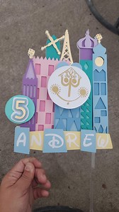 It's a Small World Cake Topper / Clock Tower - Etsy