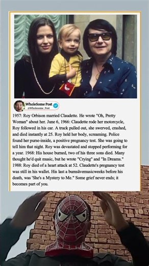 Roy Orbison endured unimaginable loss—Claudette, sons—but turned grief into timeless music.