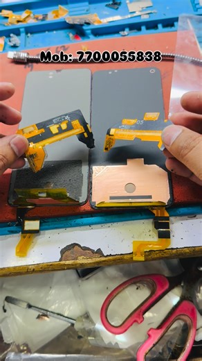 GSM SUPER MOBILE GALLERY on Instagram: "There was a Vivo V21 and a OnePlus Nord 2, and the display flex cable was cut in both, causing the display not to appear. We replaced the damaged display flex cable using the machine, and the display started working again.💐🤟🏻🙏🏻👍🏻📸 #mobile #mumbai #reels #samsung #iphone"