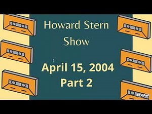 2004 - 4 - 24 - 2 - Howard Stern Show - Robin's News