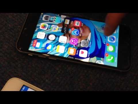 Bluetooth connection through 2 iphones