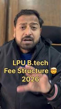 Lpu fee structure-B.Tech 🤯‼️LPUNEST 2026 |LPU Admission process 2026 How to fill LPUNEST form 2026