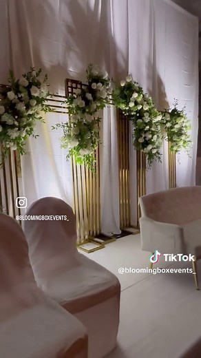 The most beautiful wedding set up