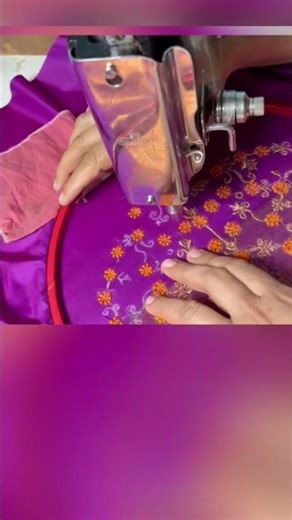 machine embroidery making on sleeves/embroidery pattern shorts