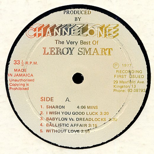 Leroy Smart - The Very Best Of Leroy Smart
