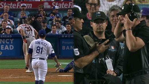 Wade Jr. gets hit by the pitch