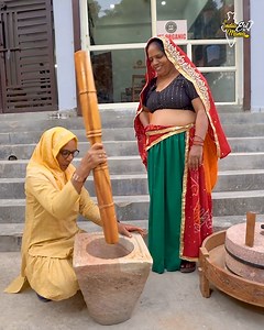 152K views · 460 reactions | Healthy Hand Grounded Assam Wali Pure Haldi Powder Making Process In Gurugram | India Eat Mania | Facebook