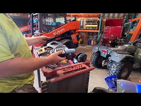 Kubota SVL radio install. How To.