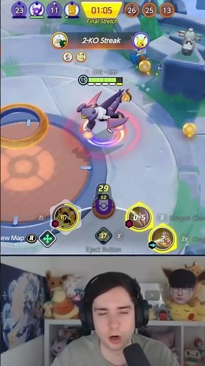 GARCHOMP with GROUDON destroys the Enemy | Pokemon Unite