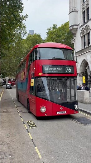 London’s Modern Routemaster – Route 76 to Tottenham Hale 🇬🇧 #LondonBus #busspotting #tfl
