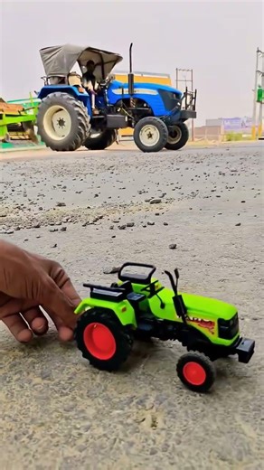 Mini Remote Control RC Small Tractor Loading Unboxing and Tracking Toy Video 🚜🚗🚜🚗