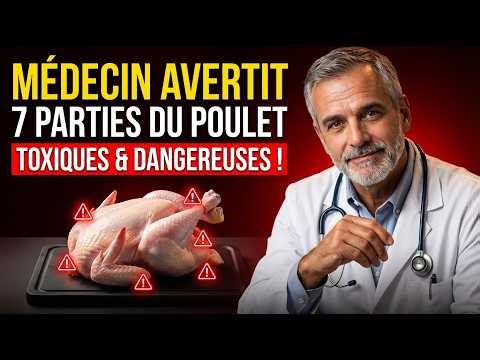 Un Médecin Révèle les 7 Parties du Poulet les Plus Chargées en Toxines et Résidus Dangereux