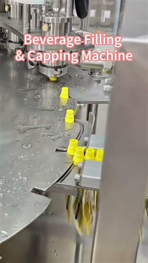 Beverage Filling & Capping Machine | Automatic Beverage Bottling Solution