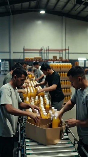 "How Mango Juice is Made! 😊 | Fresh & Factory-Fresh Process" #factorypulse#MangoJuice #juicemaking