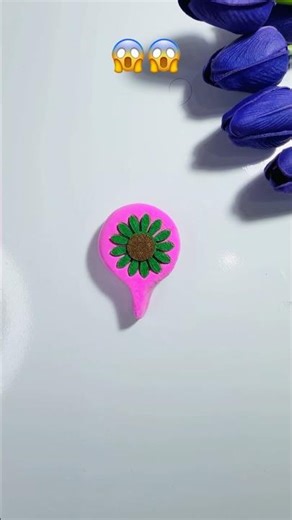 The Most Satisfying clay art🌸 |Easy kids craft ideas |#shorts #ytshorts #diy #craft #trending