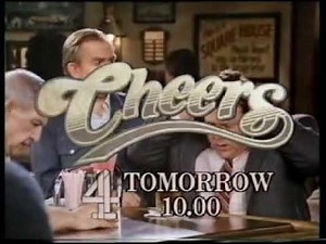 Cheers - George Wendt, Shelley Long, Ted Danson, Rhea Perlman, Woody Harrelson 1984