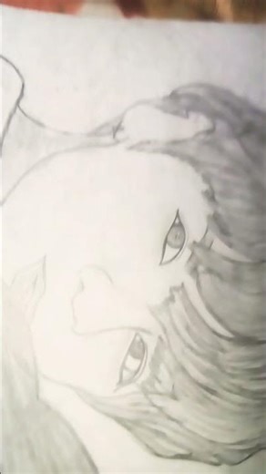 new #art bts #drawing so cute pic ☺️☺️✌️✌️