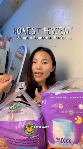 Lou on Instagram: "Sharing with you my honest review for using this Weepee Economee Diaper for over a month now. #jointheweepeeclub #weepeediapers #weepeediapersxmommysquad #qualitydiaper #qualitydiapers"