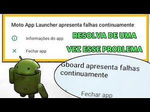 Moto app Launcher dando falhas continuamente aplicativos fechando sozinho como resolver 2022
