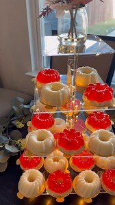 Mini jello bundts!! Order yours today!! They are DELICIOUS! | Let’z Partee Decor