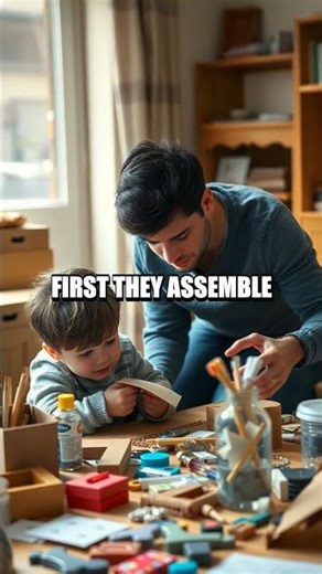 Cardboard Wind Powered Marble Launcher