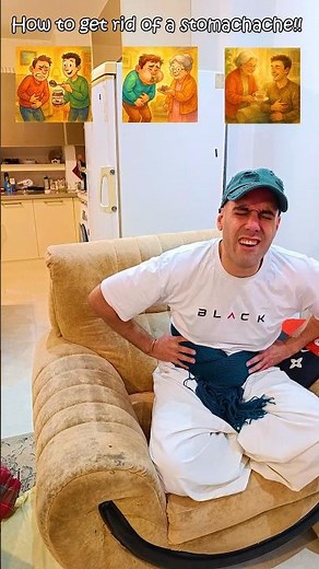 How To Get Rid Of a Stomachache!!😩😁 #shorts #stomach