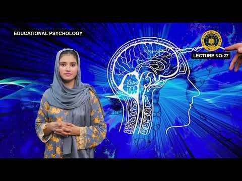 Educational Psychology Lecture 27th