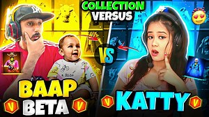 139K views · 10K reactions | Chota Aawara Vs Katty Cute V Badge Girl Youtuber Funniest Collection Versus || Free Fire | Black Fog Gaming | Facebook