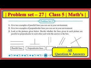 Problem set 27 class 5 Maths