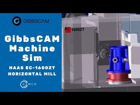 Haas EC-1600ZT Horizontal Milling Center